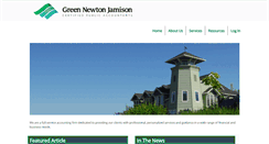 Desktop Screenshot of gnjcpa.com